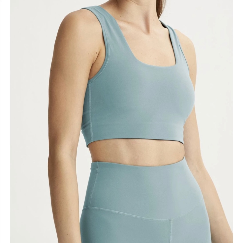 EUC Varley Delta Bra - Jade XS